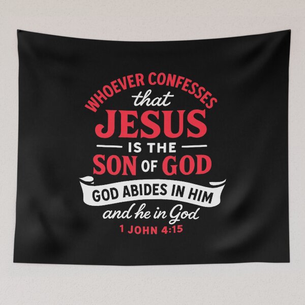 Item preview, 1 John 4:15 Jesus is the Son of God designed and sold by plushism.