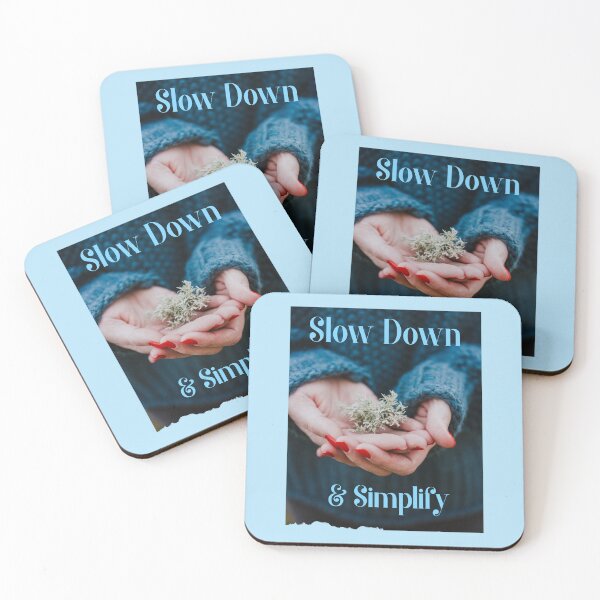Item preview, Slow Down & Simplify Living Simple designed and sold by Sachie's Studio.