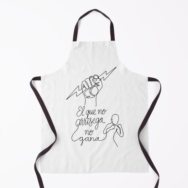 Item preview, El Que No Arriesga No Gana - Minimalist Motivation Line Art designed and sold by Molcajetee.