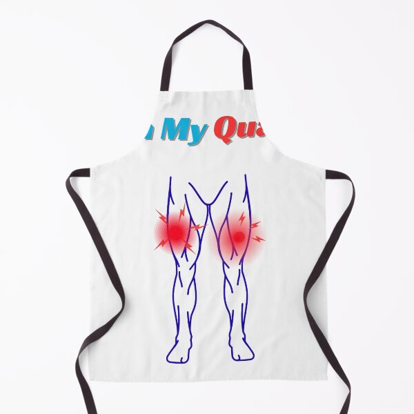 Item preview, Oh My Quad Muscle Fitness Humorous Art designed and sold by poomfitshirt.