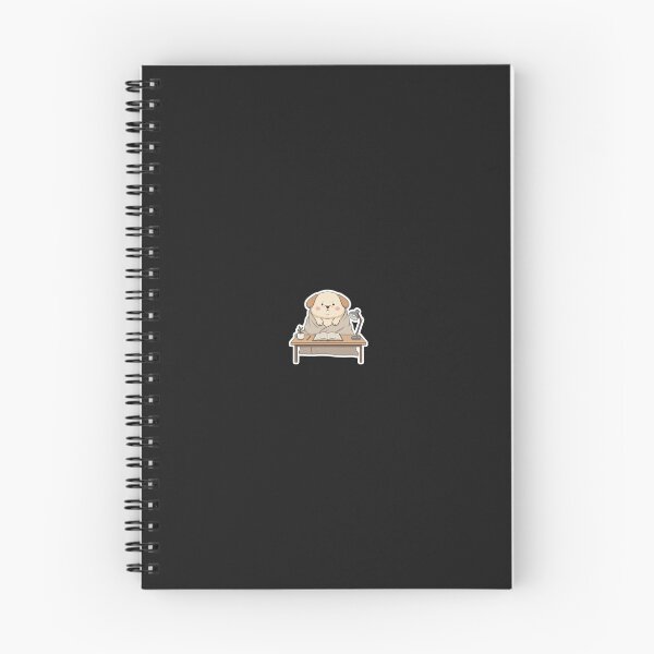 Item preview, Cozy Study Puppy Blanket Desk Sticker designed and sold by Tyzuu.