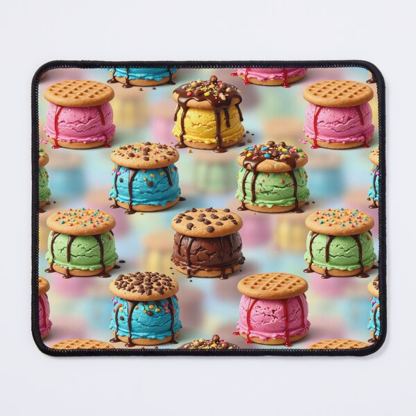 Item preview, Ice Cream Sandwich Cookie Pattern designed and sold by Fabricbella.