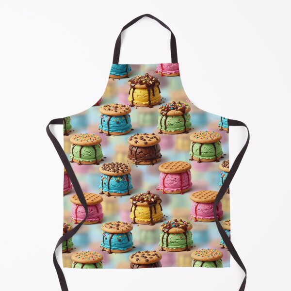 Item preview, Ice Cream Sandwich Cookie Pattern designed and sold by Fabricbella.