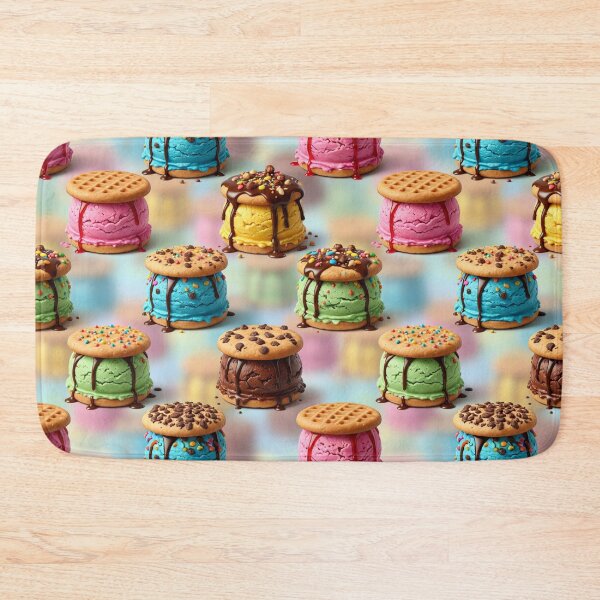 Item preview, Ice Cream Sandwich Cookie Pattern designed and sold by Fabricbella.