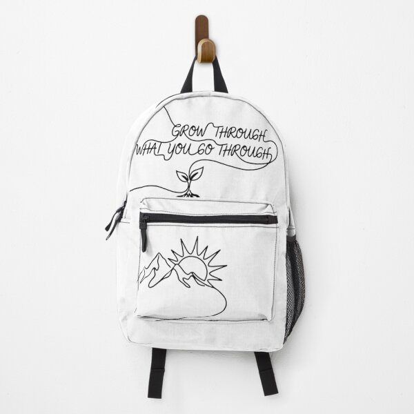 Item preview, Grow Through What You Go Through - Minimalist Line Art designed and sold by Molcajetee.