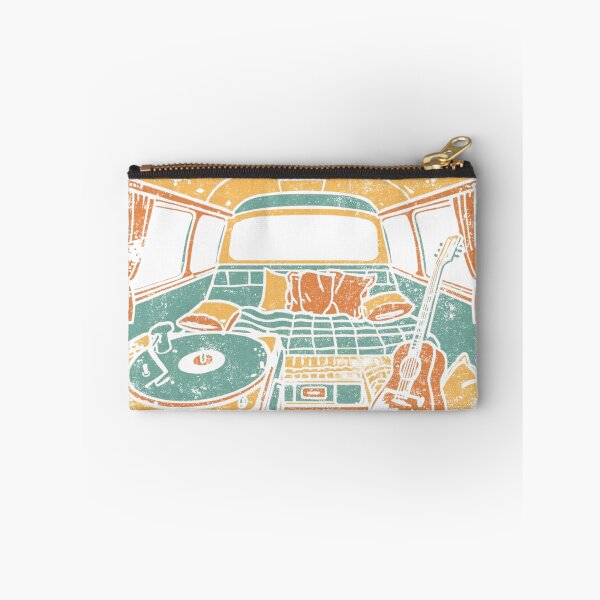 Item preview, Retro Van Interior - Turntable & Guitar designed and sold by Nacho Average Designs.