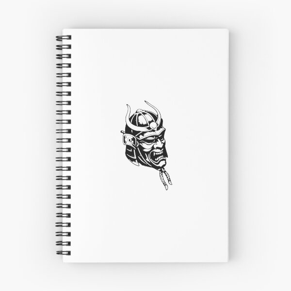 Item preview, Samurai Kabuto - Old School Black Ink Tattoo Art designed and sold by InkStation24.