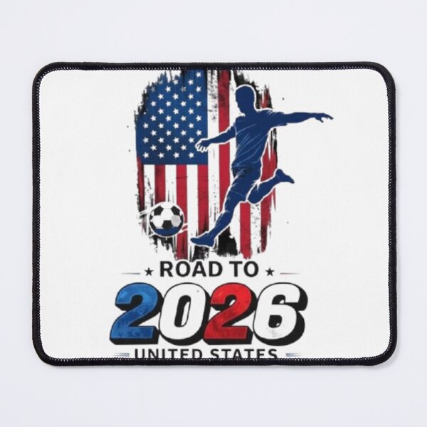 Item preview, Road to 2026 Soccer - United States Flag Silhouette designed and sold by Bulk store .