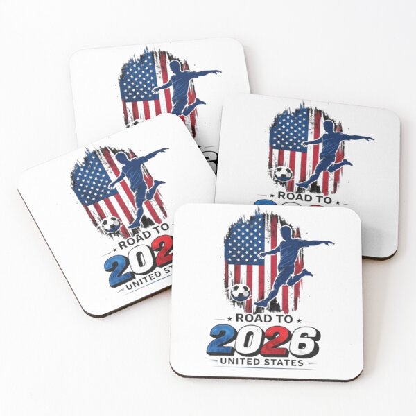 Item preview, Road to 2026 Soccer - United States Flag Silhouette designed and sold by Bulk store .