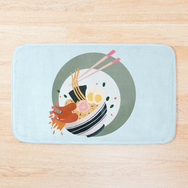 Item preview, Ramen retro bubble badge designed and sold by Home Cyn Home.