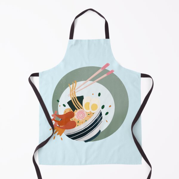 Item preview, Ramen retro bubble badge designed and sold by Home Cyn Home.