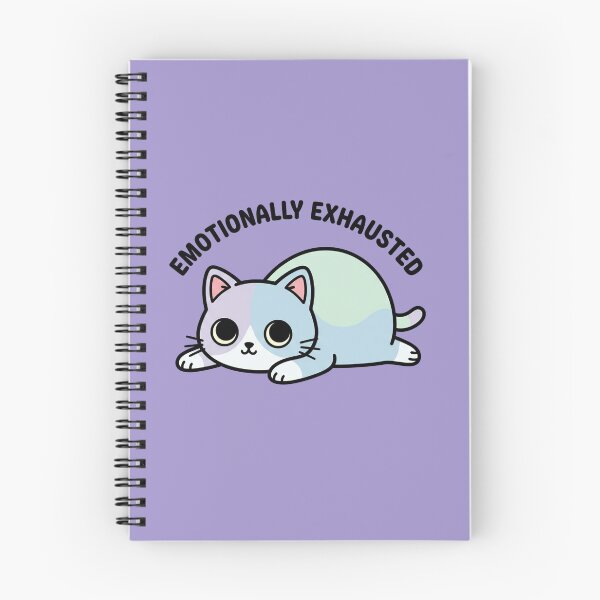 Item preview, hronically Tired Cat | Emotionally Exhausted Meme designed and sold by ZyxDes.