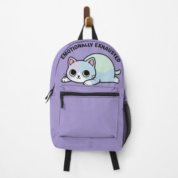 Item preview, hronically Tired Cat | Emotionally Exhausted Meme designed and sold by ZyxDes.