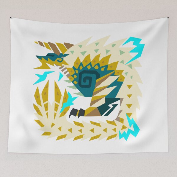 Item preview, Zinogre Fan Art – Monster Hunter Thunder Wyvern designed and sold by furrydrool.