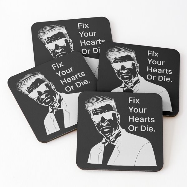 Item preview, Fix Your Hearts Or Die. (white print) designed and sold by R-A Designs.