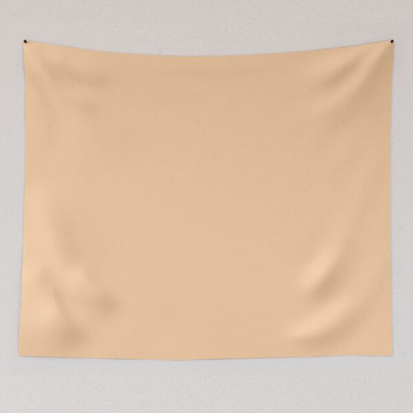 Item preview, Peach Orange Solid Plain Background designed and sold by burbankdesigns.