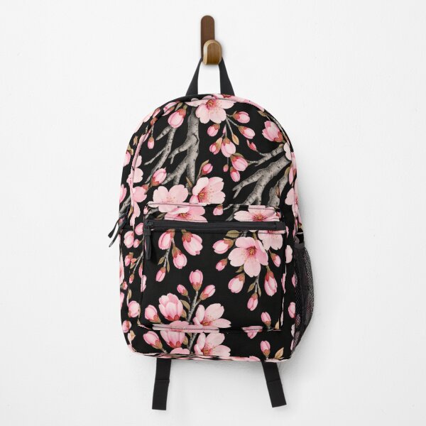 Item preview, Midnight Sakura Bloom Pattern designed and sold by FLATVAC STICKER.