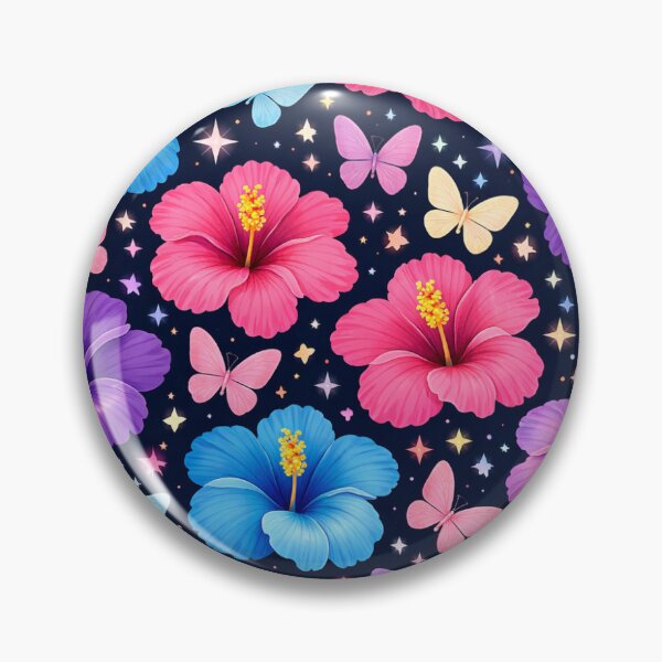 Item preview, Starry Night Tropical Bloom designed and sold by FLATVAC STICKER.