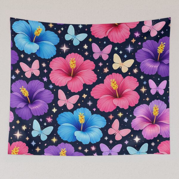Item preview, Starry Night Tropical Bloom designed and sold by FLATVAC STICKER.