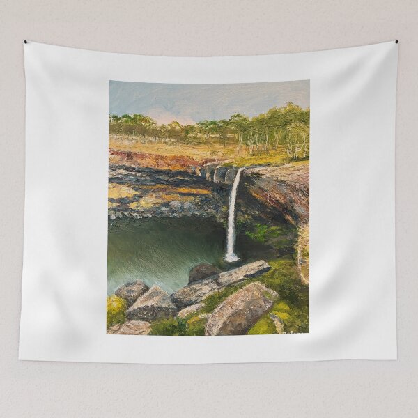 Artikelvorschau, Wannon Falls im Westen von Victoria, Australien entworfen und verkauft von Dai Wynn Fine Art.