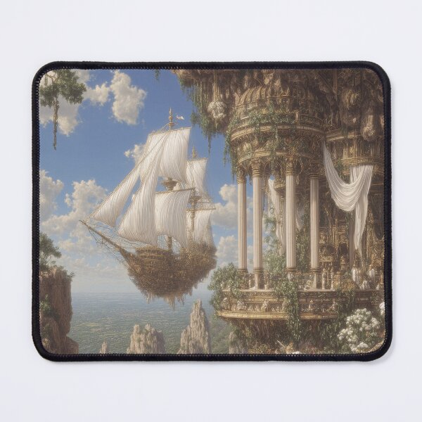 Item preview, Skybound Kingdom – Epic High Fantasy Palace & Airship designed and sold by Moonvale Studio.