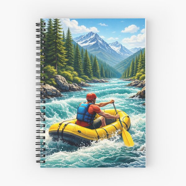 Item preview, Whitewater River Rafting Adventure designed and sold by Myra365Art.