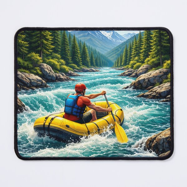 Item preview, Whitewater River Rafting Adventure designed and sold by Myra365Art.