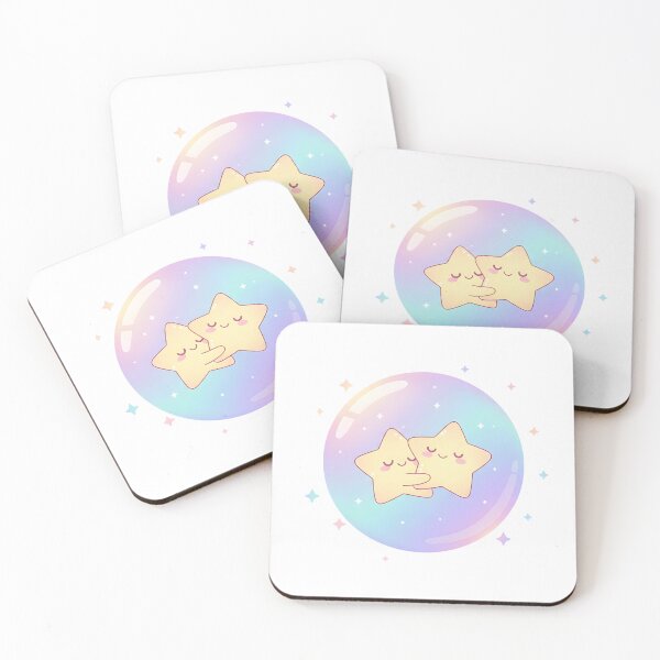 Item preview, Iridescent Orb With Embracing Stars designed and sold by The sticker haven.