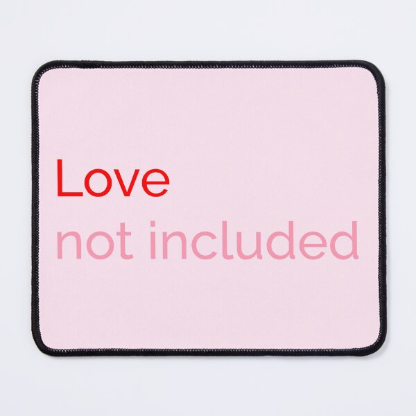 Item preview, Love Not Included – Anti-Valentine Minimalist Label designed and sold by stereonut.