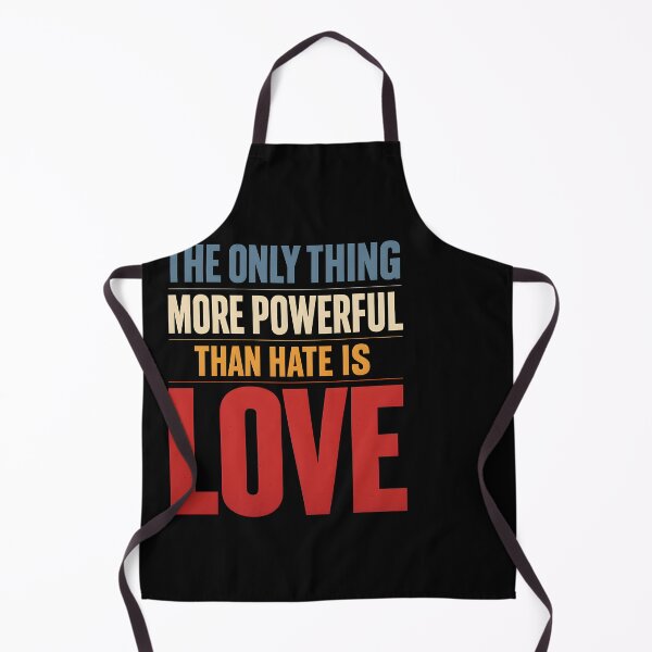 Item preview, Love Over Hate Inspirational Message designed and sold by HUTEND.