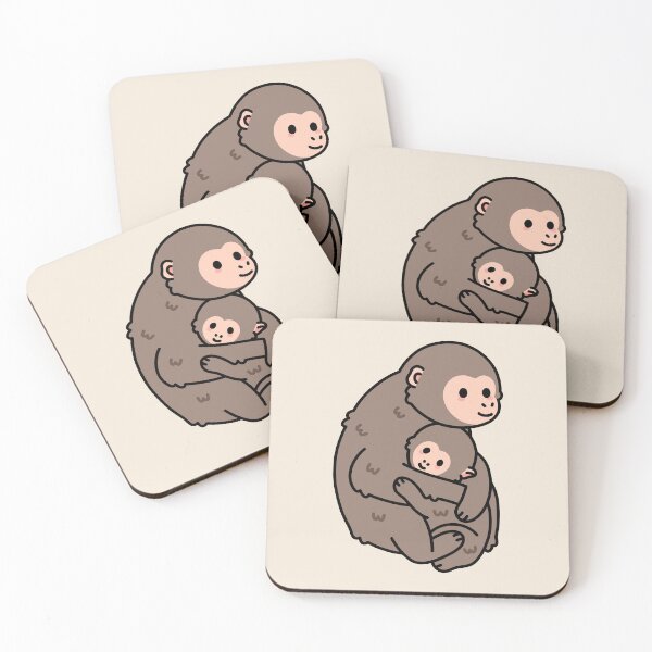Item preview, Punch the Monkey & Friend designed and sold by littlemandyart.