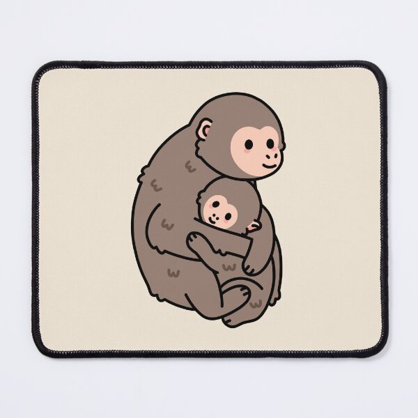 Item preview, Punch the Monkey & Friend designed and sold by littlemandyart.