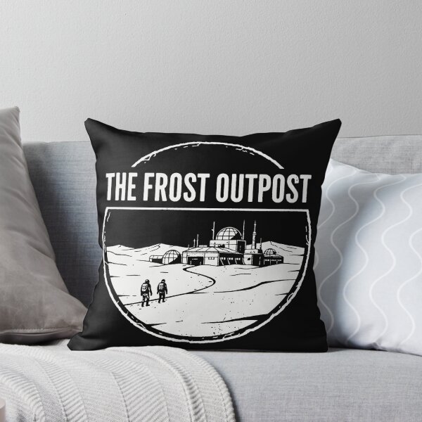 Item preview, The Frost Outpost – Minimal Sci-Fi Arctic Research Base designed and sold by Ramkumar2025.