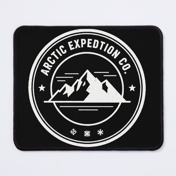 Item preview, Arctic Expedition Co. – Vintage Mountain Adventure Badge T-Shirt designed and sold by Ramkumar2025.
