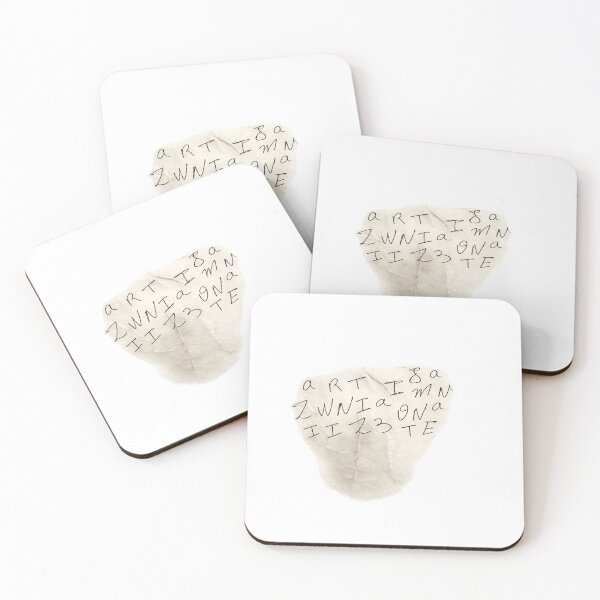 Item preview, Abstract Random Letters Minimalist Typography Art designed and sold by novyron.