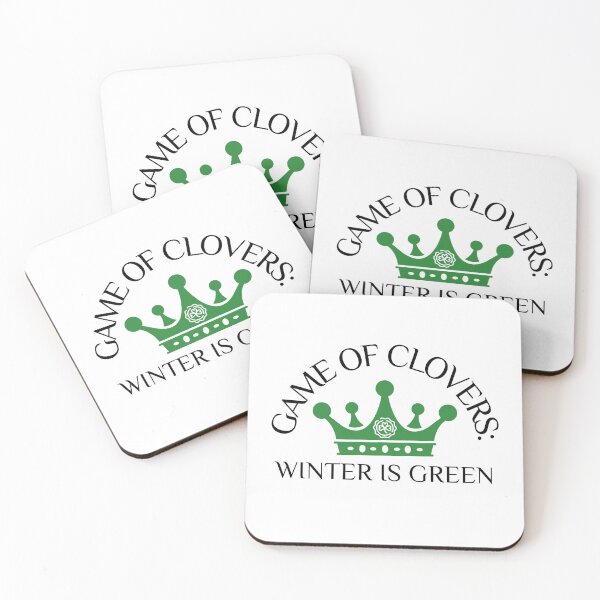 Item preview, Game of Clovers: Winter is Green St Patrick designed and sold by Sachie's Studio.