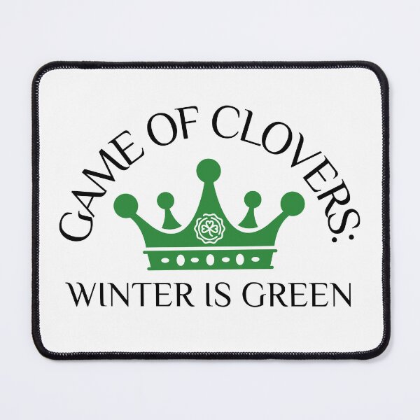 Item preview, Game of Clovers: Winter is Green St Patrick designed and sold by Sachie's Studio.