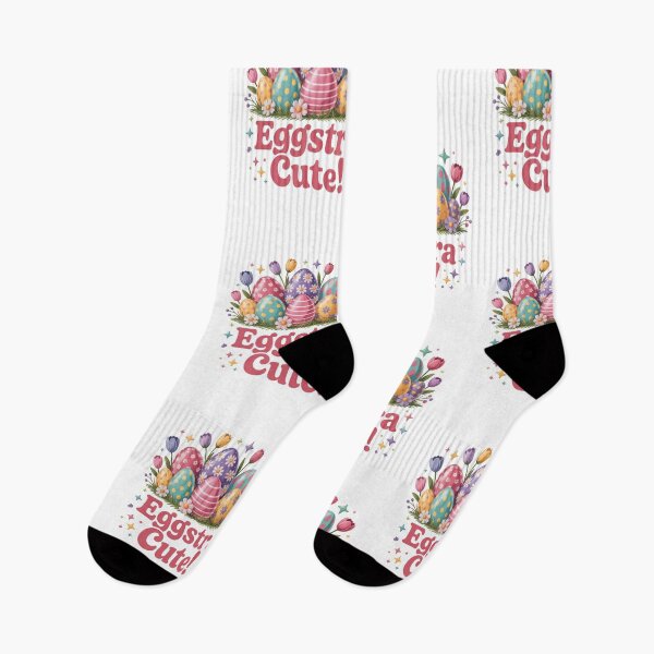 Item preview, Eggstra Cute Funny Easter Pun Cute Spring  designed and sold by Nzgiftsandmore.