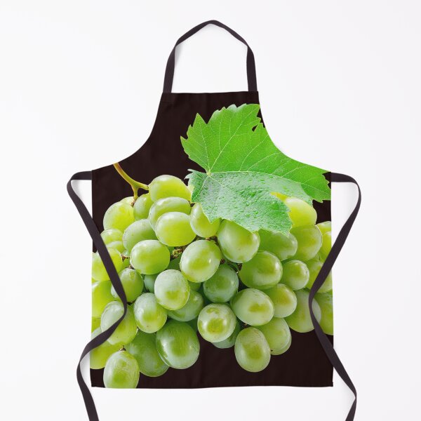 Item preview, Fresh Green Grape Cluster Isolated, Fresh Green Grape Cluster with Leaf, Fresh Green Grape Cluster Organic Fruit Concept designed and sold by MamaDong.