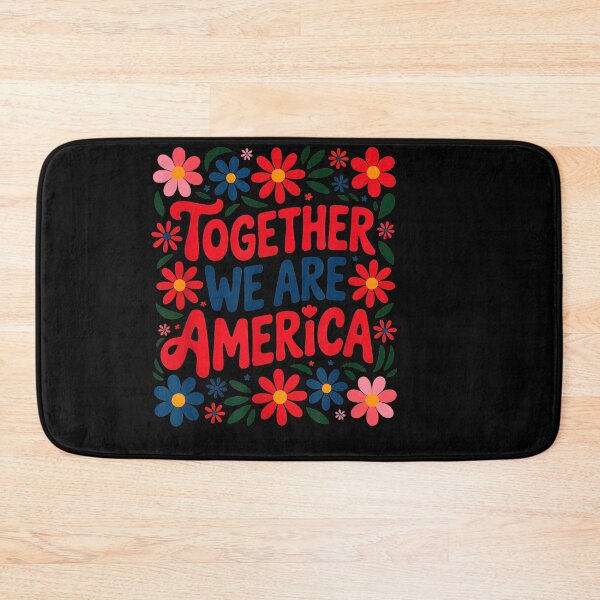 Item preview, Together We Are America Floral Design designed and sold by HUTEND.