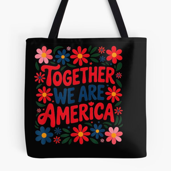 Item preview, Together We Are America Floral Design designed and sold by HUTEND.