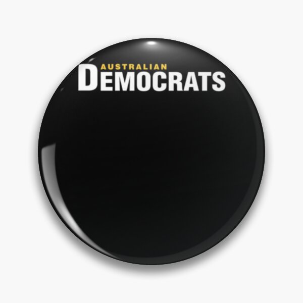 Item preview, Australian Democrats AD Logo Yellow and White Over Heart  designed and sold by Diamondofficial.