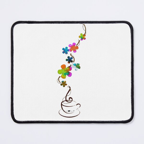 Item preview, Flowers In My Coffee designed and sold by TAKEaScenicRte.