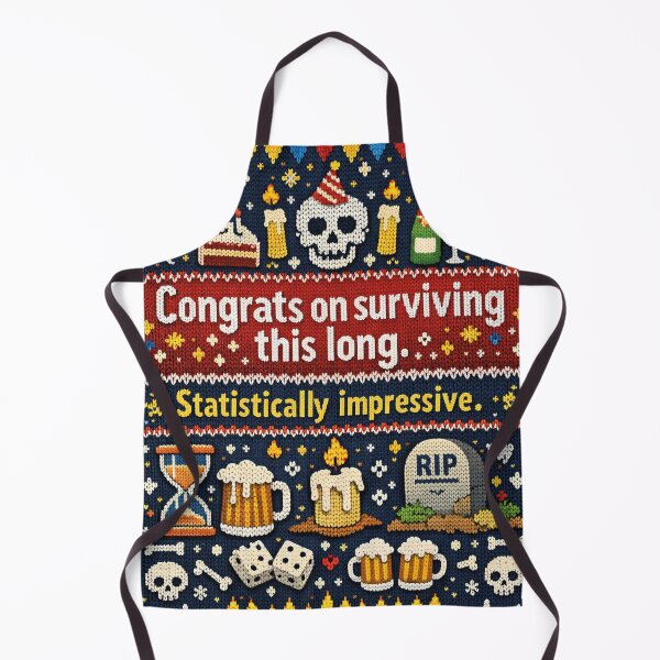 Item preview, Congrats on surviving this long birthday! designed and sold by Mauswohn.