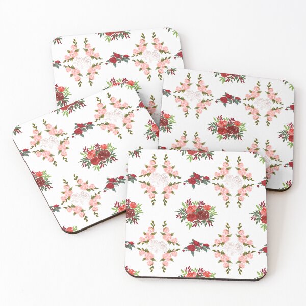 Item preview, Red Floral Pattern designed and sold by Kim_Graphic-Design.
