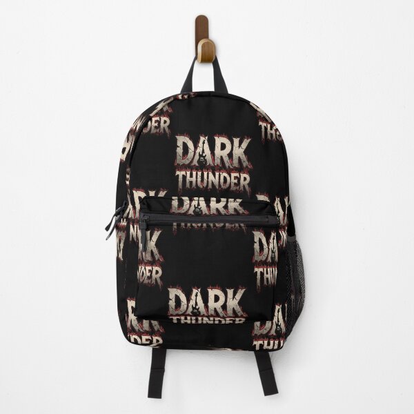 Artikelvorschau, Dark Thunder – Gothic Rock Guitar Fire Typography Design entworfen und verkauft von CrimsonChords.