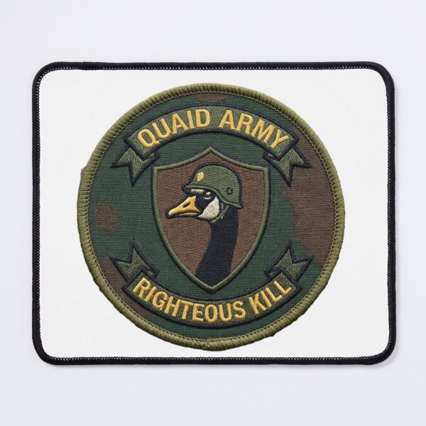 Item preview, Quaid Army - Righteous Kill designed and sold by Gen X Gang.
