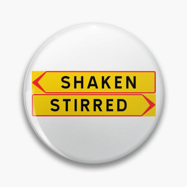 Item preview, Shaken, not stirred. designed and sold by ALF2023.
