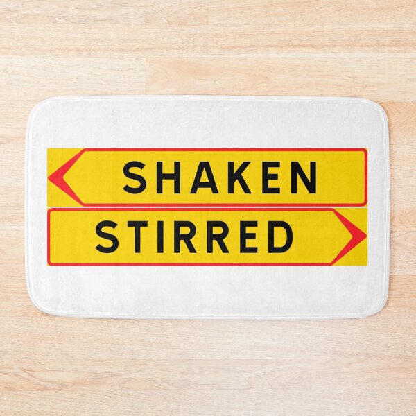 Item preview, Shaken, not stirred. designed and sold by ALF2023.