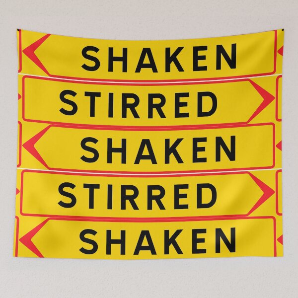 Item preview, Shaken, not stirred. designed and sold by ALF2023.